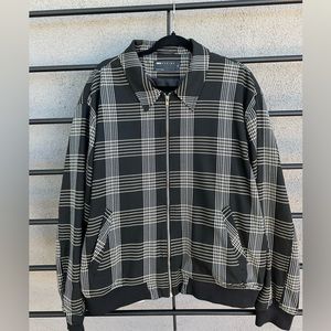 ASOS Design Check Bomber Jacket 3XL